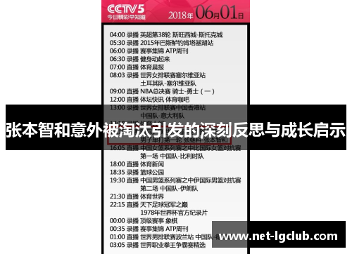 张本智和意外被淘汰引发的深刻反思与成长启示