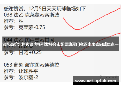 狼队高价出售边锋内托引发转会市场震动豪门竞逐未来去向成焦点一 狼队高价出售边锋内托引发转会市场震动豪门竞逐未来去向成焦点一